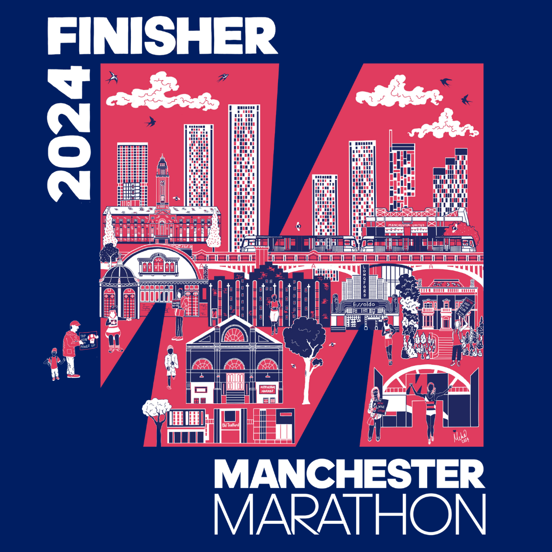 REVEALED YOUR 2024 FINISHER TEE Manchester Marathon